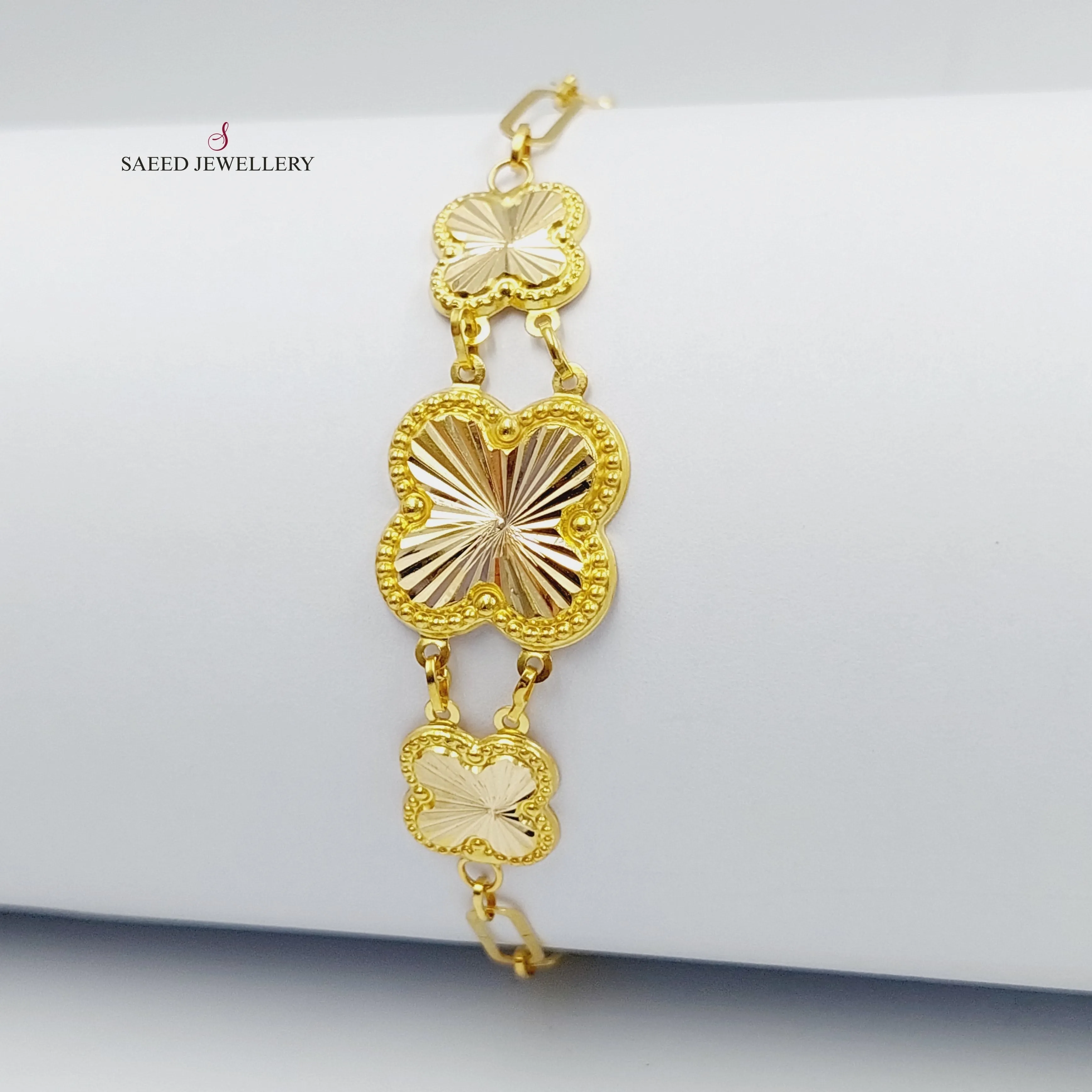 18K Clover Bracelet