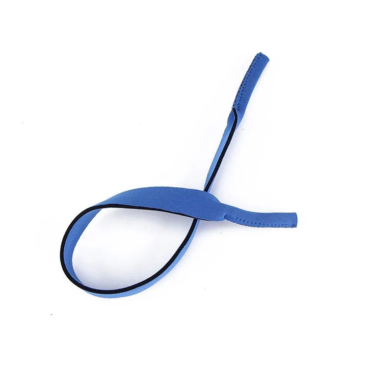 2 PCS Neoprene Diving Swimming Glasses Band Sunglasses Sponge Rope(Blue)