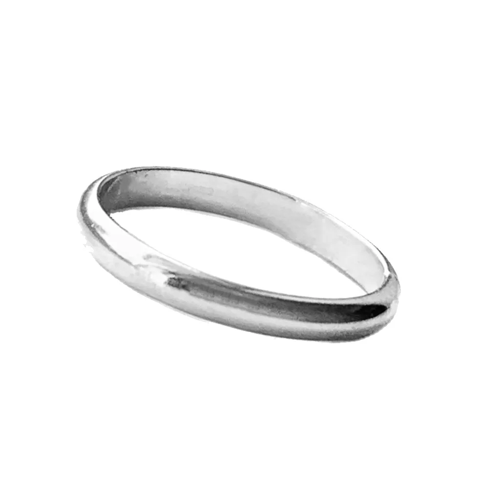 2mm Band Sterling Toe Ring