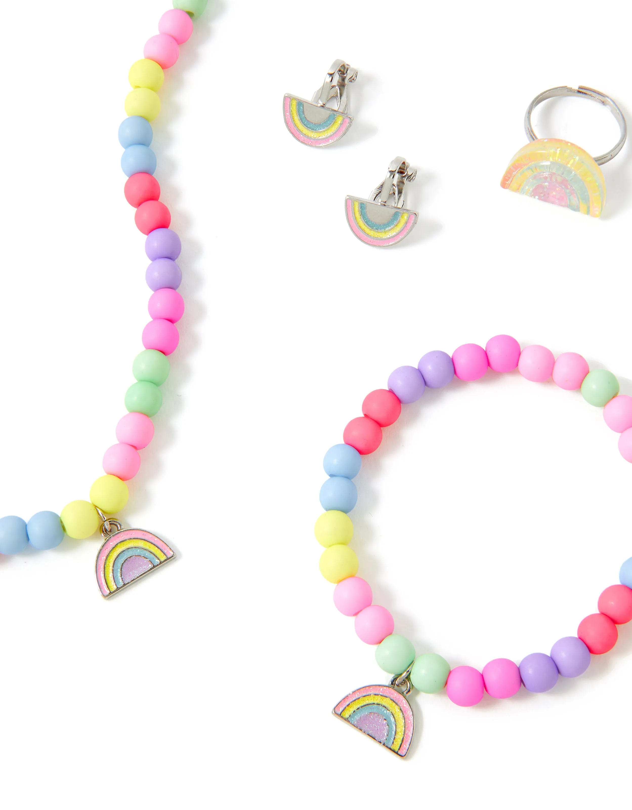 Accessorize Girl Beaded Stretch jewellery Pack