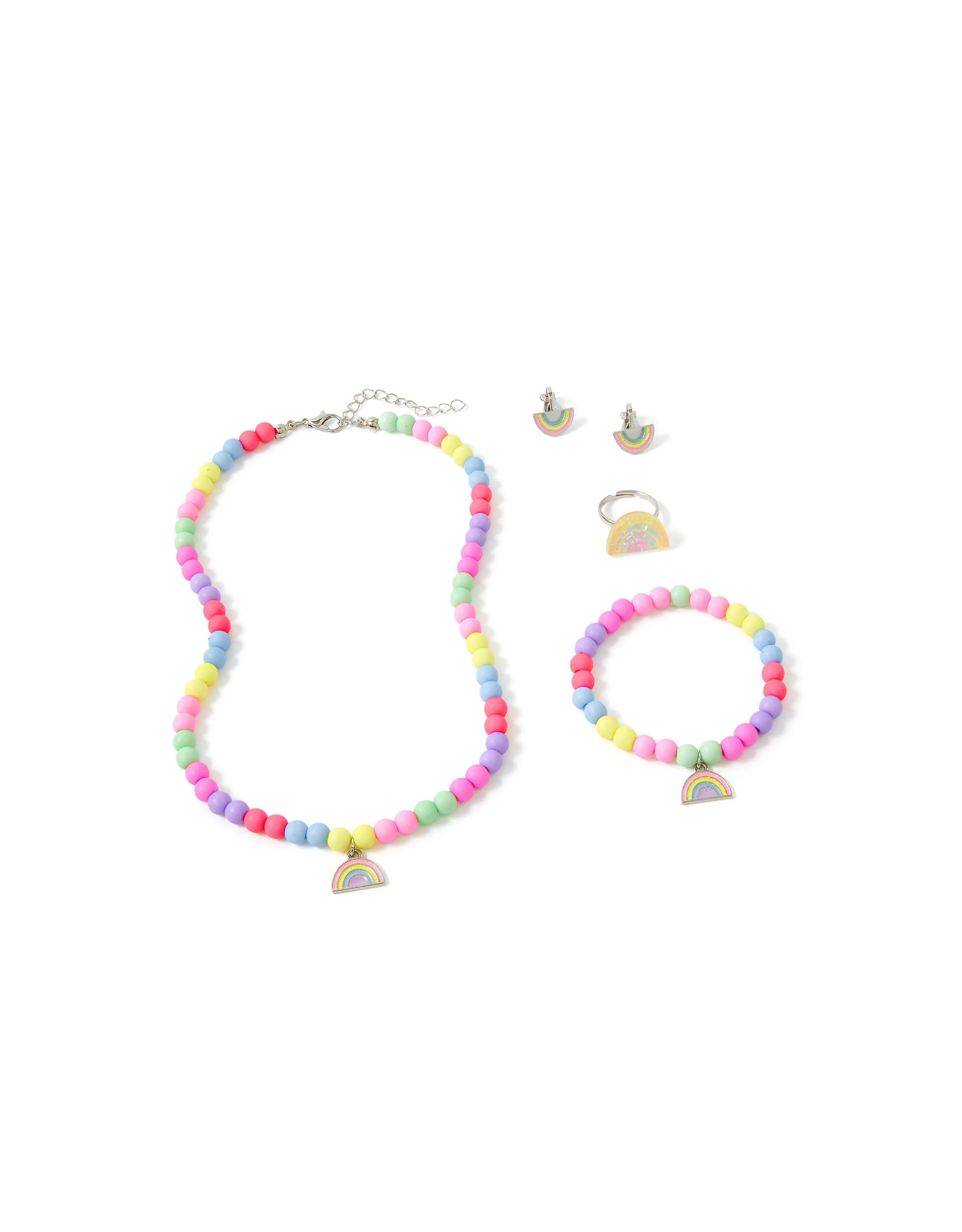 Accessorize Girl Beaded Stretch jewellery Pack