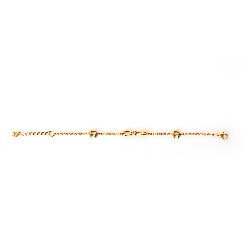 Aigner Bracelet Gold Plated