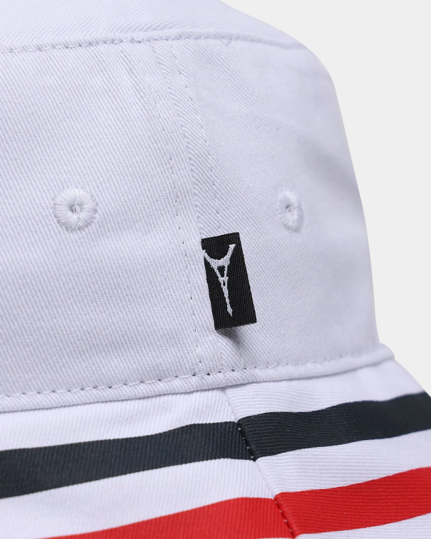 Carre Insigne Bucket Hat White