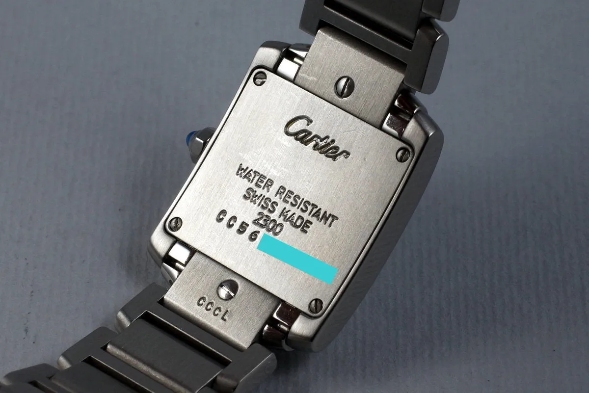 Cartier Ladies Quartz Tank Francaise 2300