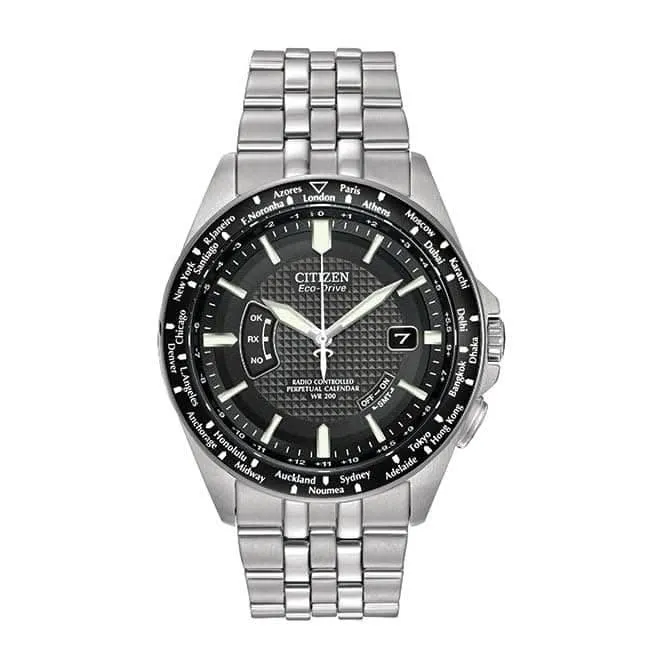 Citizen Men's Eco-Drive World Perpetual A-T Watch CB0020-50E
