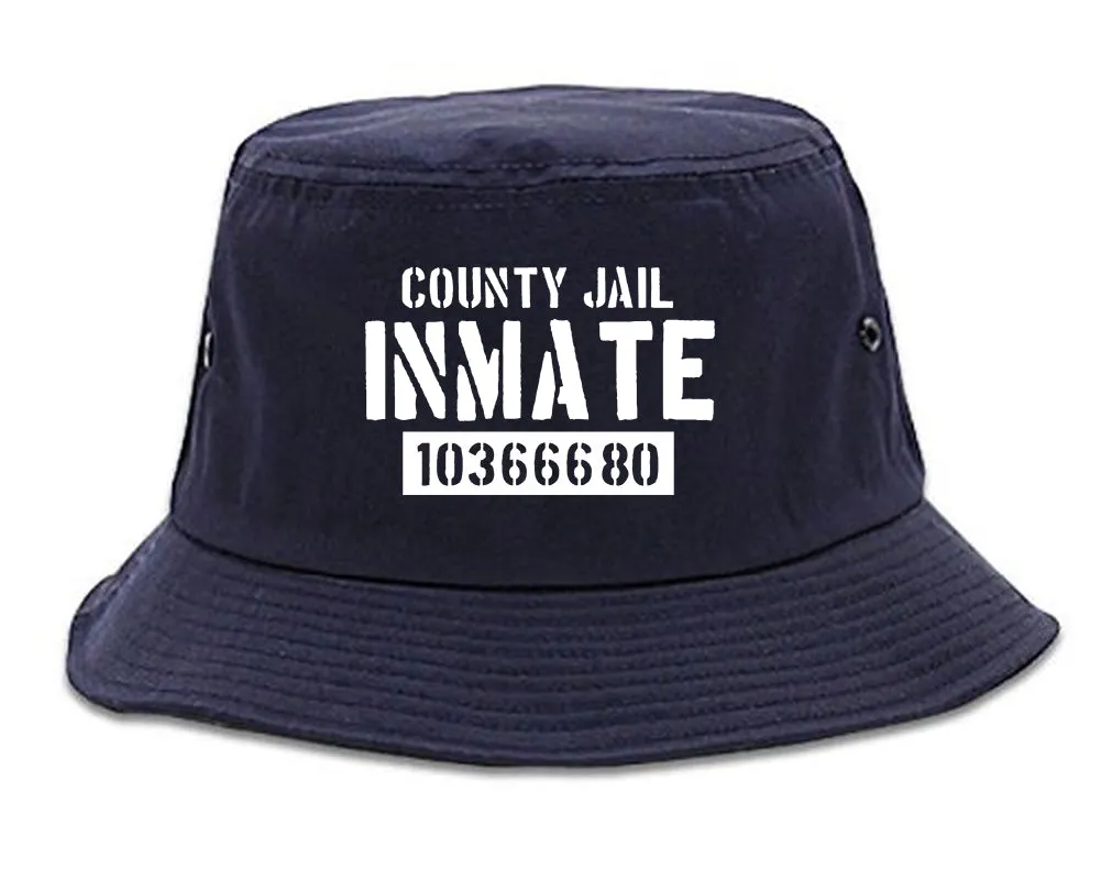 County Jail Inmate 666 Halloween Costume Mens Bucket Hat