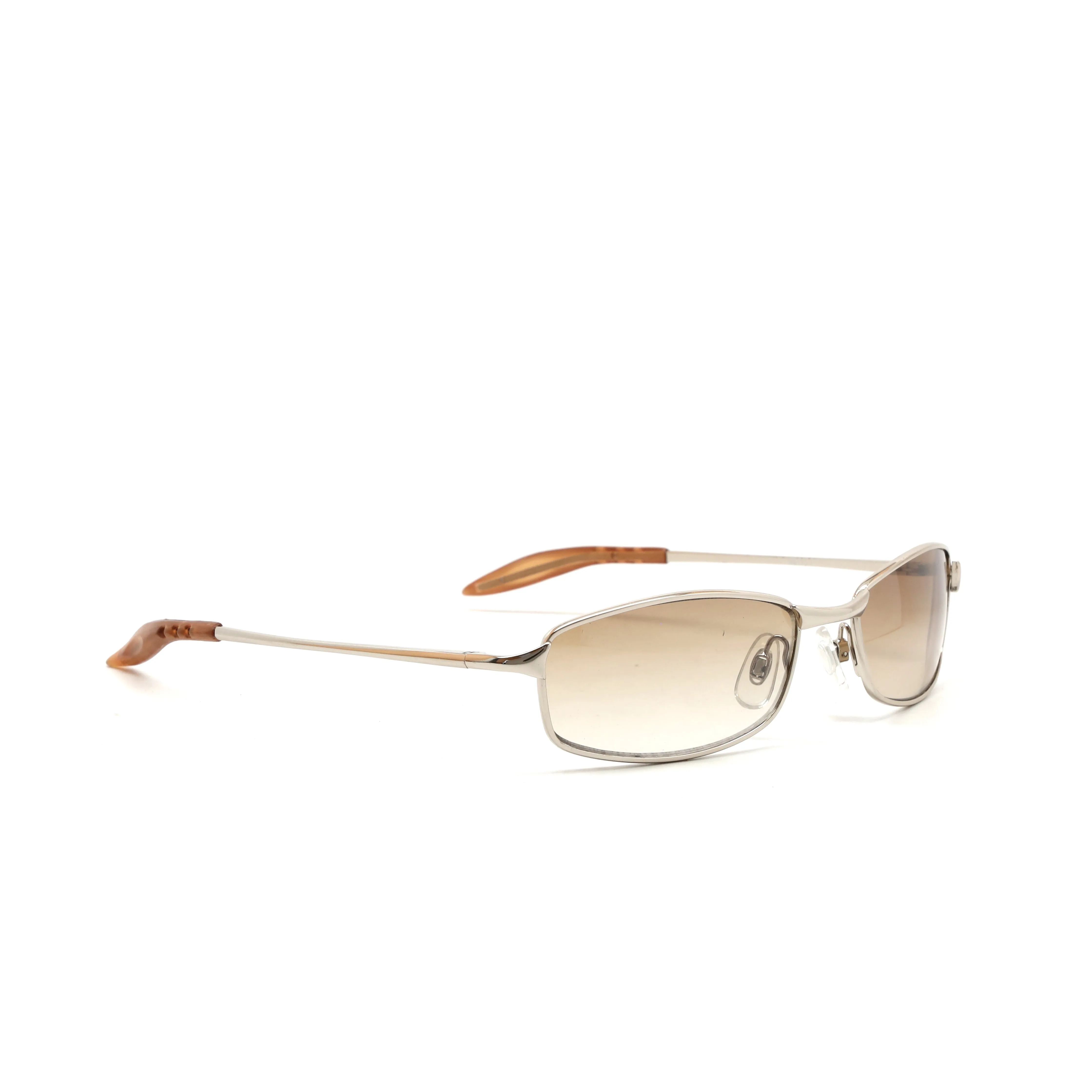 Deluxe Classic Vintage 90s Wire Frame Deadstock Sunglasses - Brown