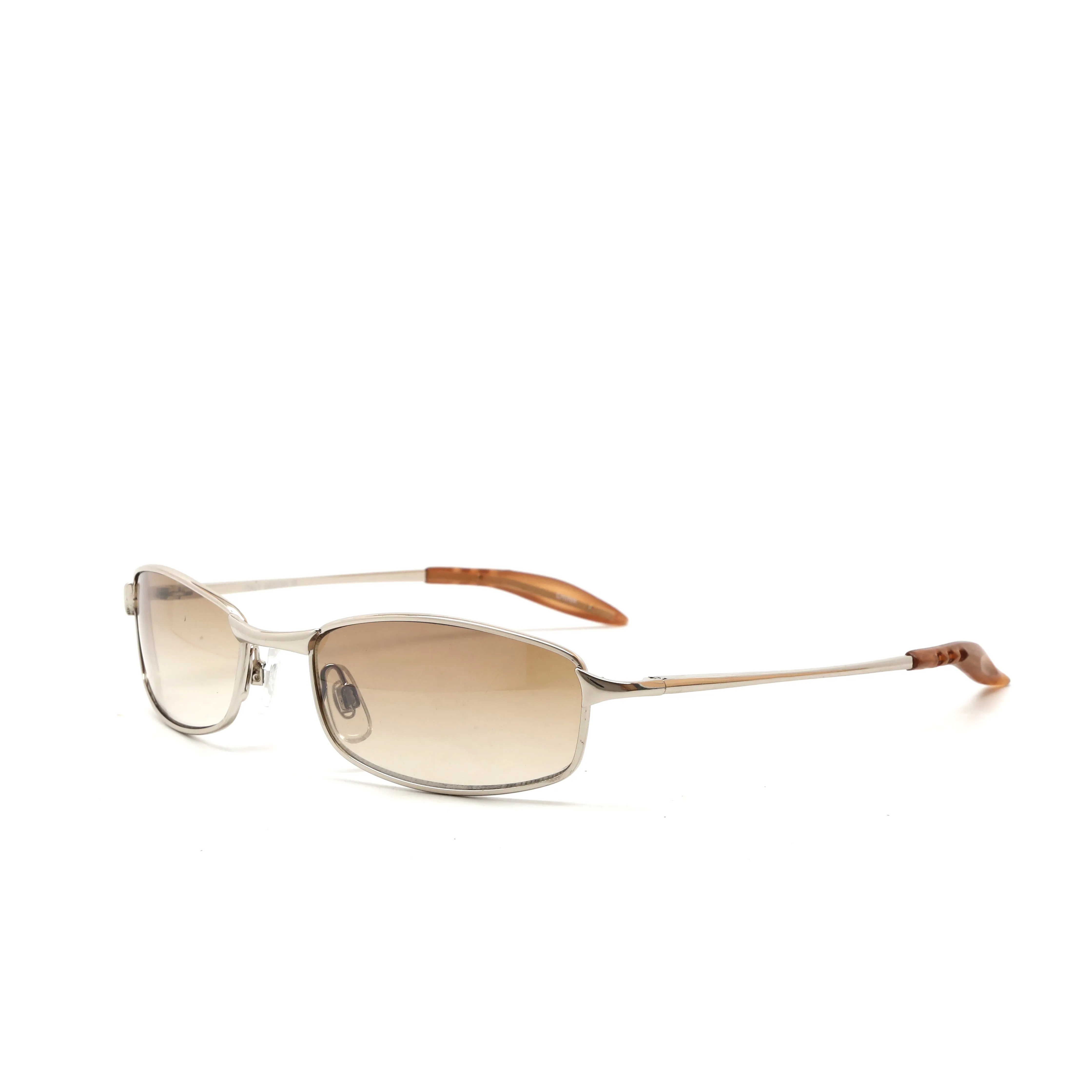 Deluxe Classic Vintage 90s Wire Frame Deadstock Sunglasses - Brown
