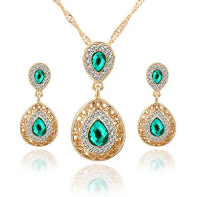 Earrings and Necklace Set Combination