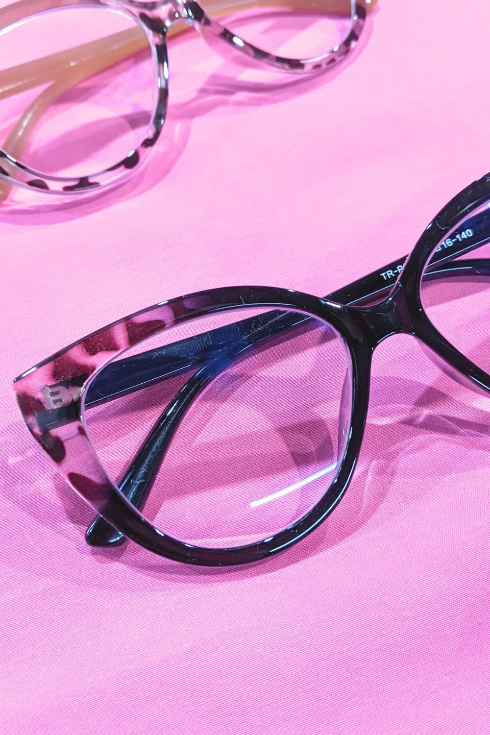 Eleanor Reading Glasses - Black Tort - 2.00