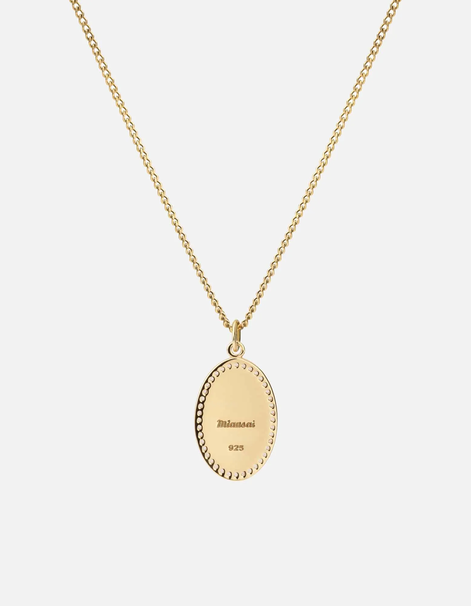 Fortuna Necklace, Gold Vermeil/Sapphire