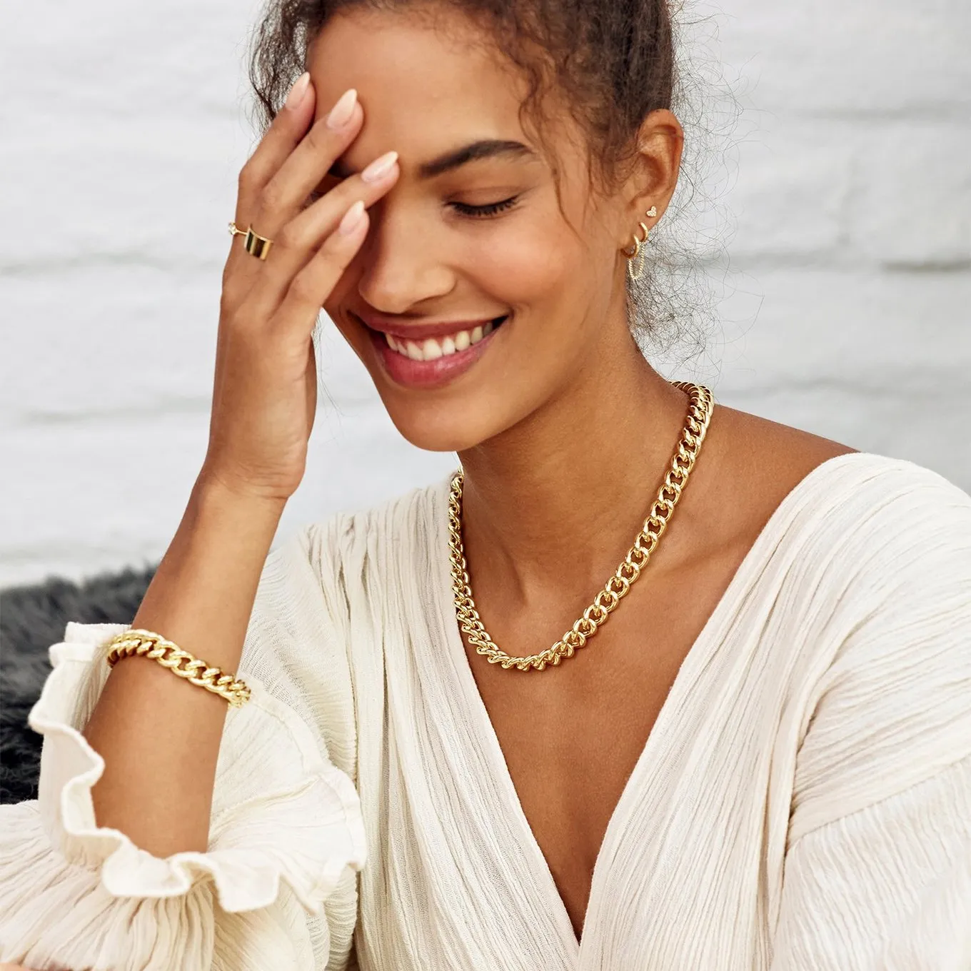 Gorjana Lou Link Necklace