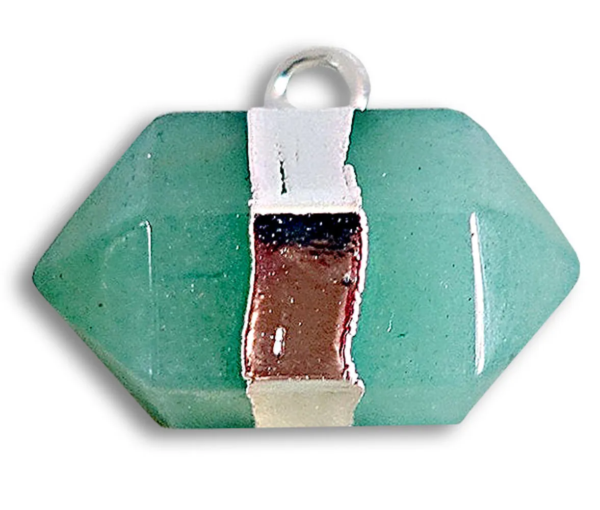 Horizontal Double Point Crystal Necklace