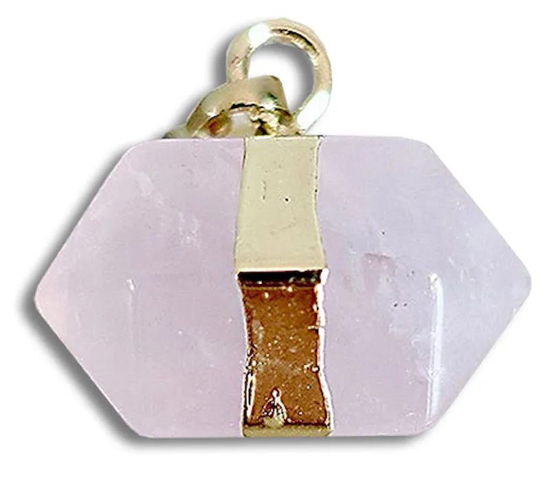 Horizontal Double Point Crystal Necklace