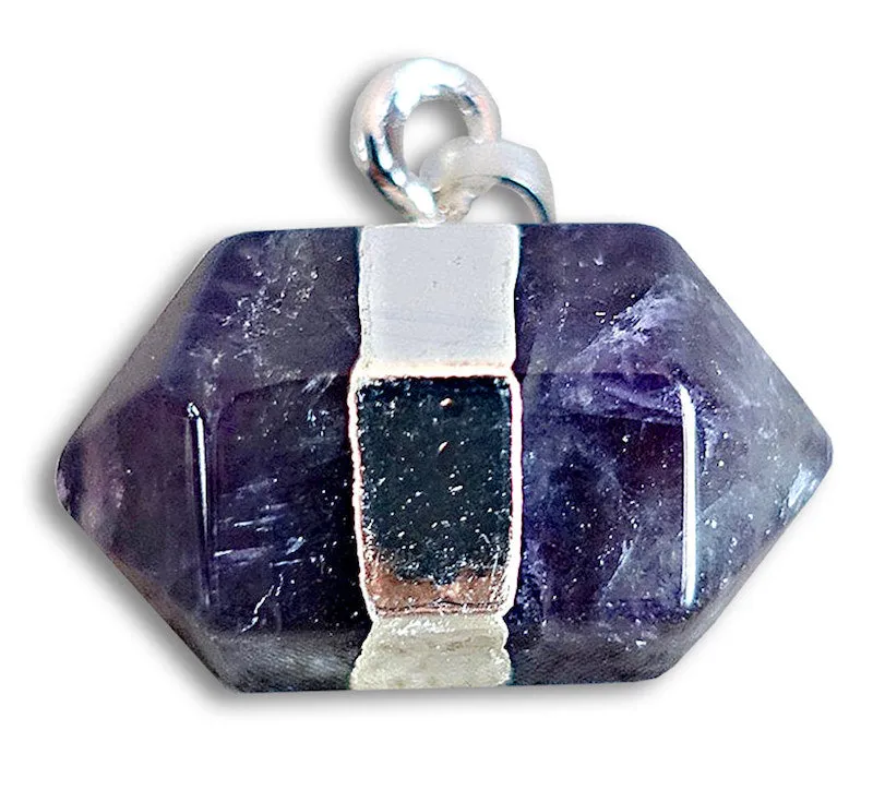 Horizontal Double Point Crystal Necklace