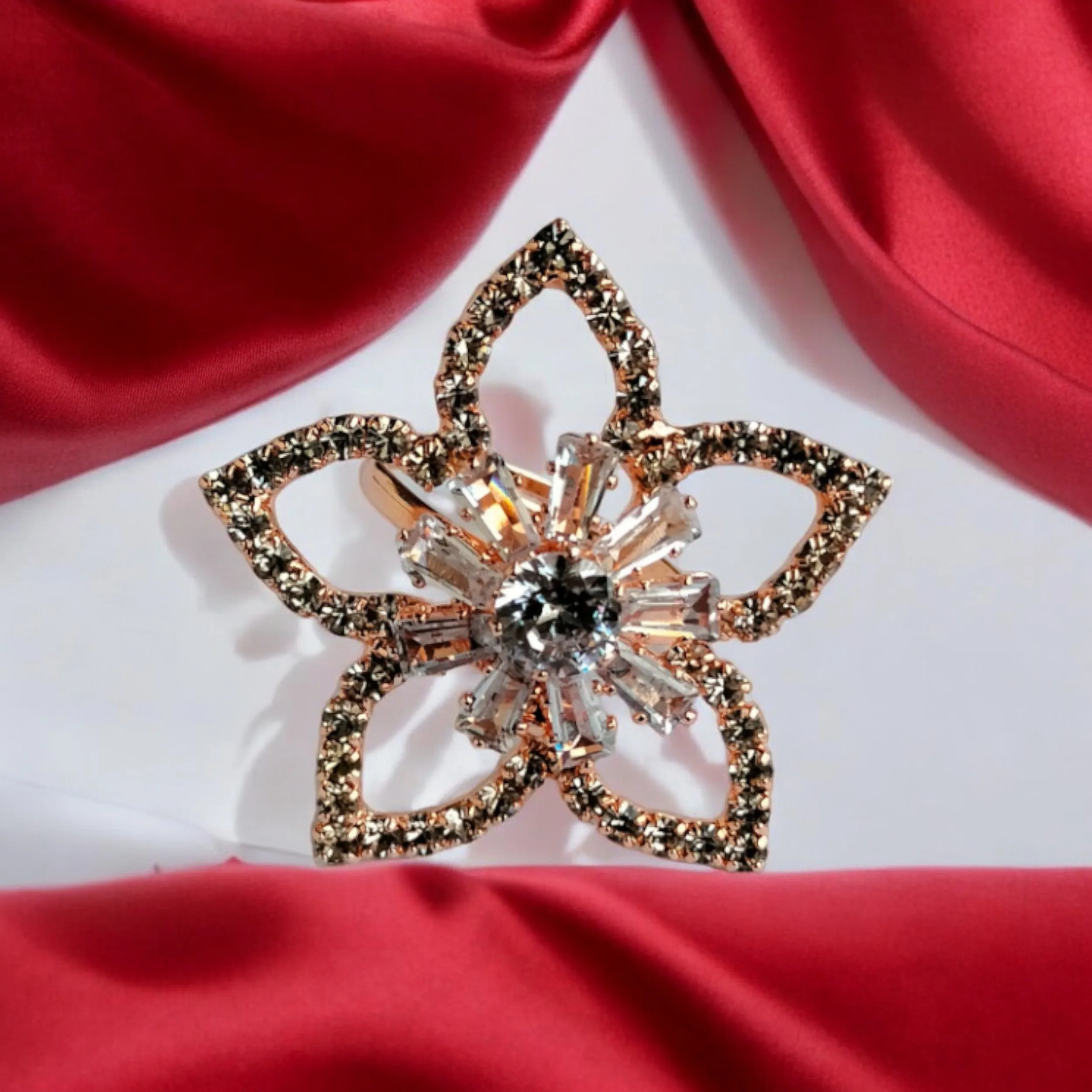 Jewelestia Lotus Radiance Ring
