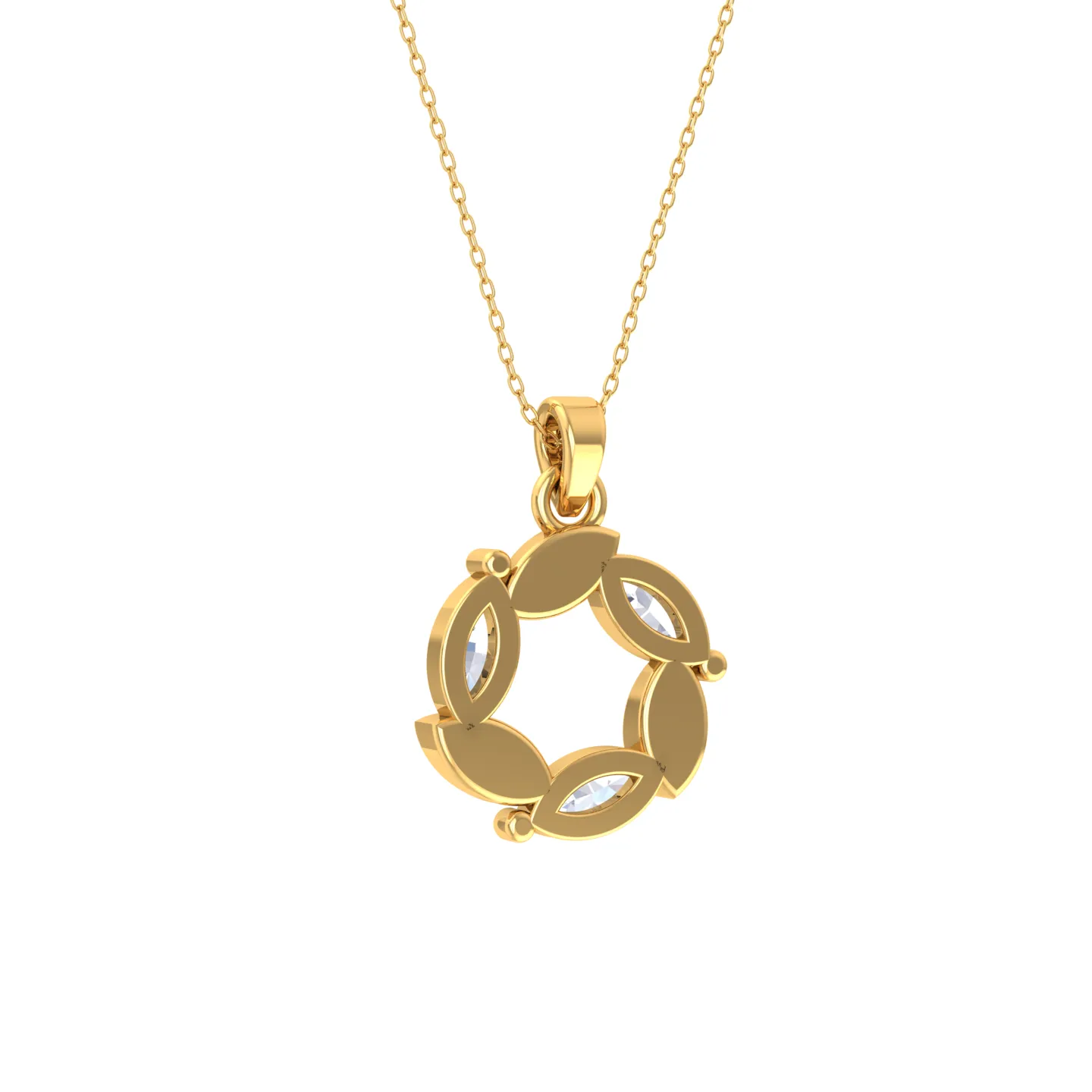 Marquise Lab Grown Diamond Fashion Pendant