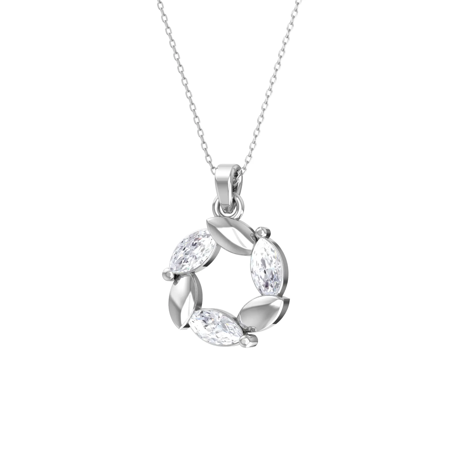 Marquise Lab Grown Diamond Fashion Pendant
