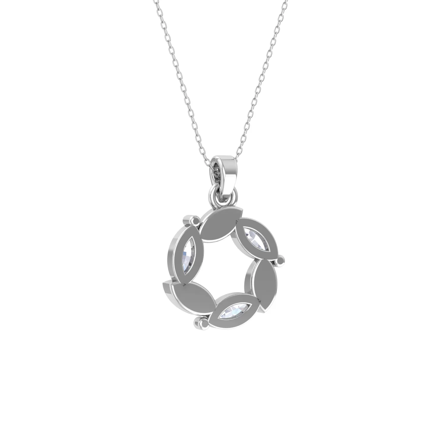 Marquise Lab Grown Diamond Fashion Pendant