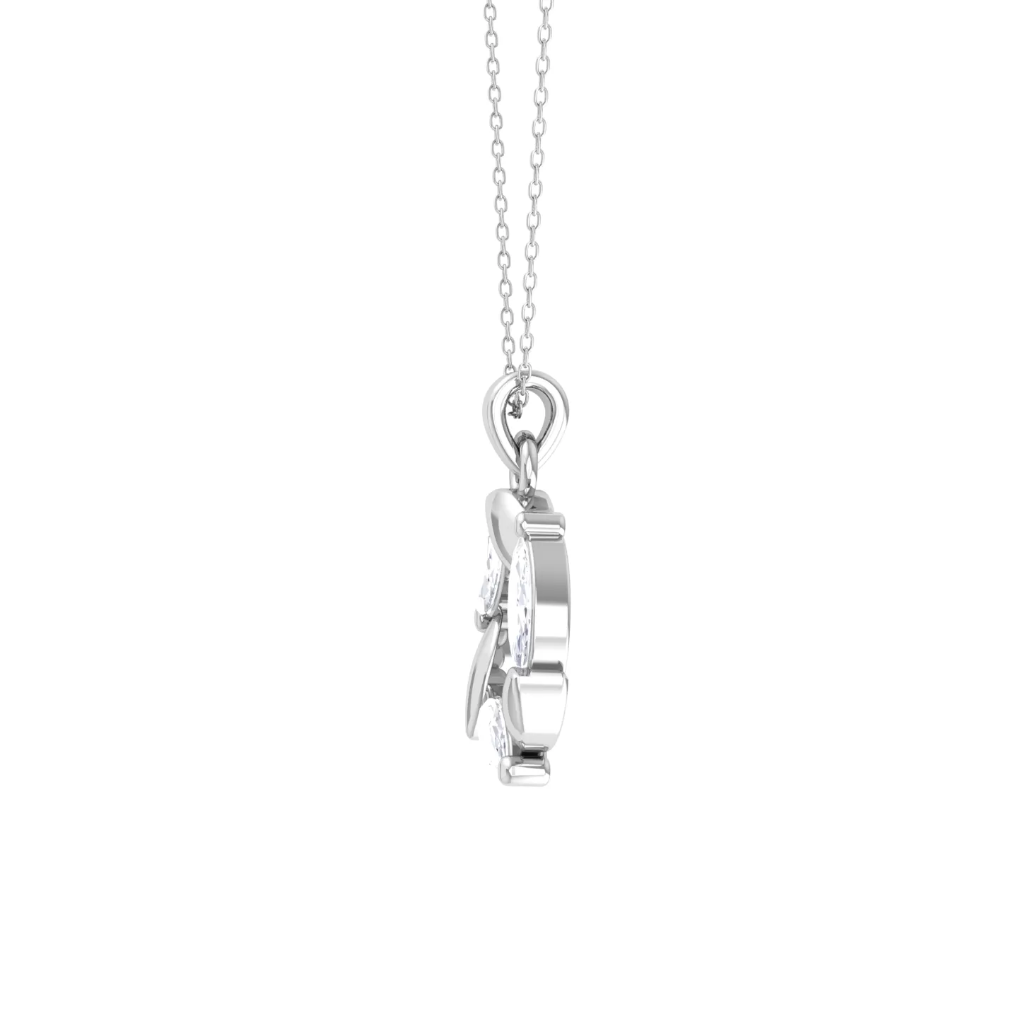 Marquise Lab Grown Diamond Fashion Pendant