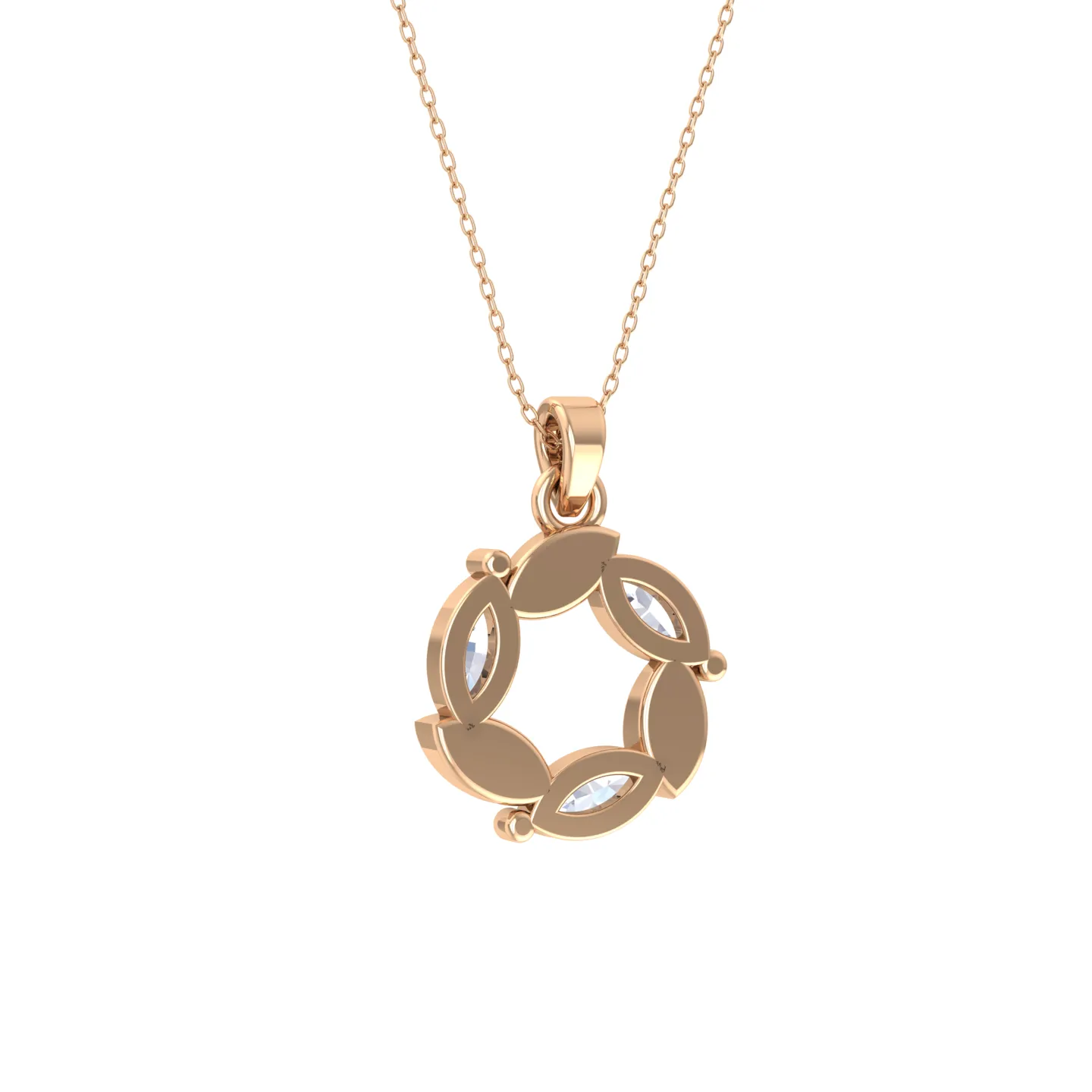 Marquise Lab Grown Diamond Fashion Pendant