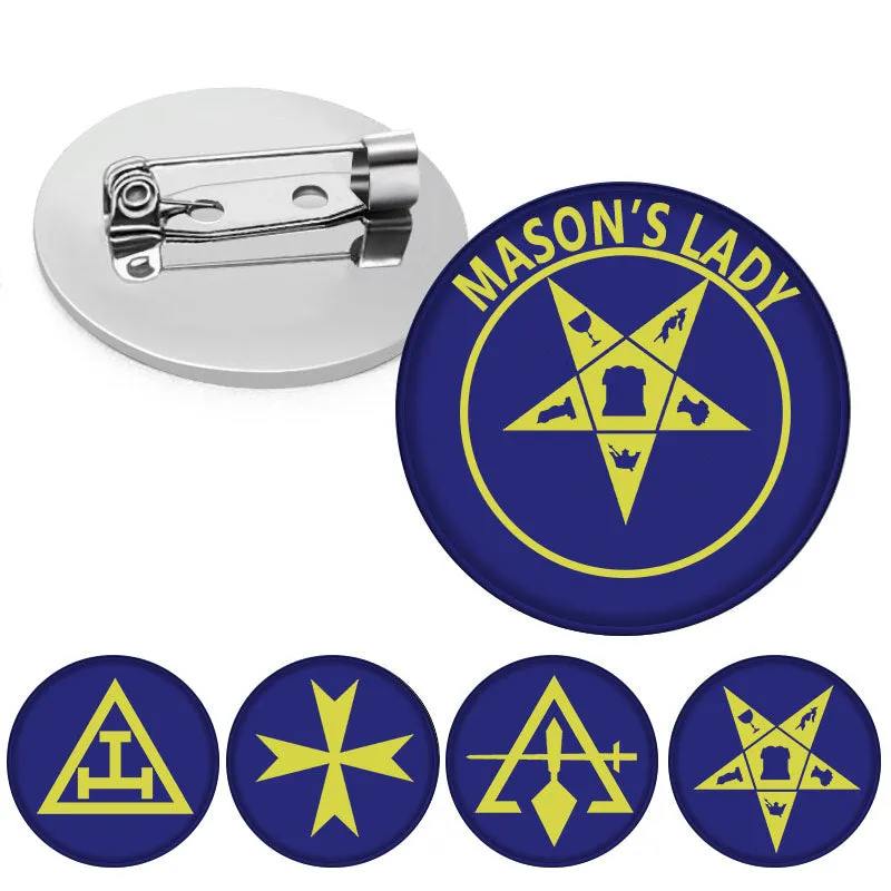 OES Brooch - Mason's Lady