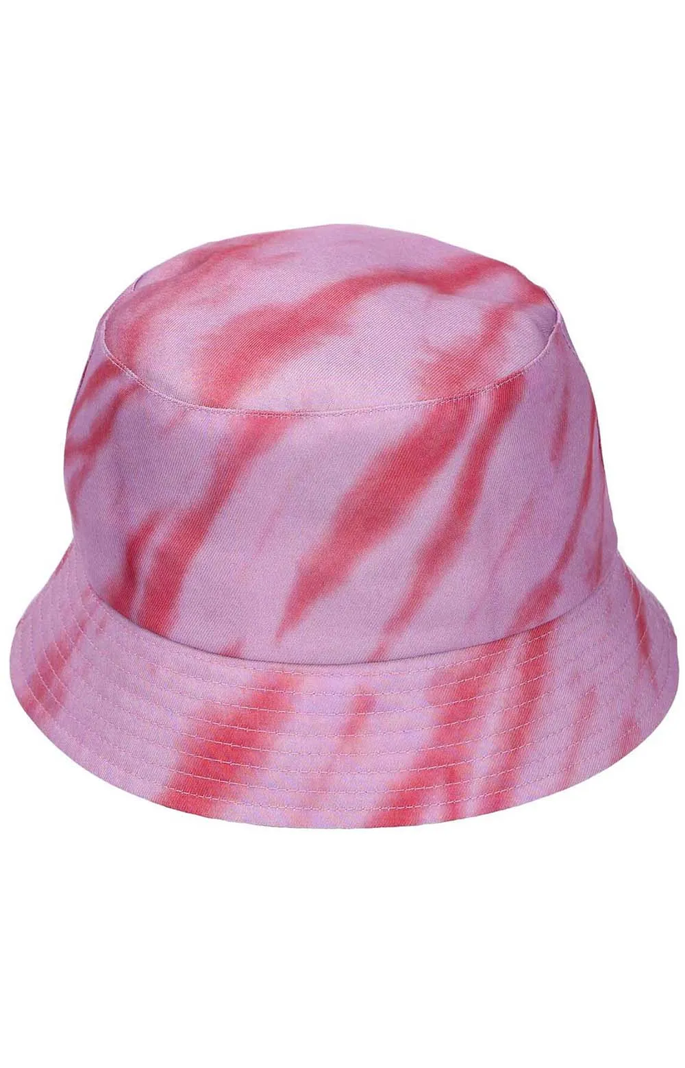Pink Tie Dye Bucket Hat with X-Girl Logo