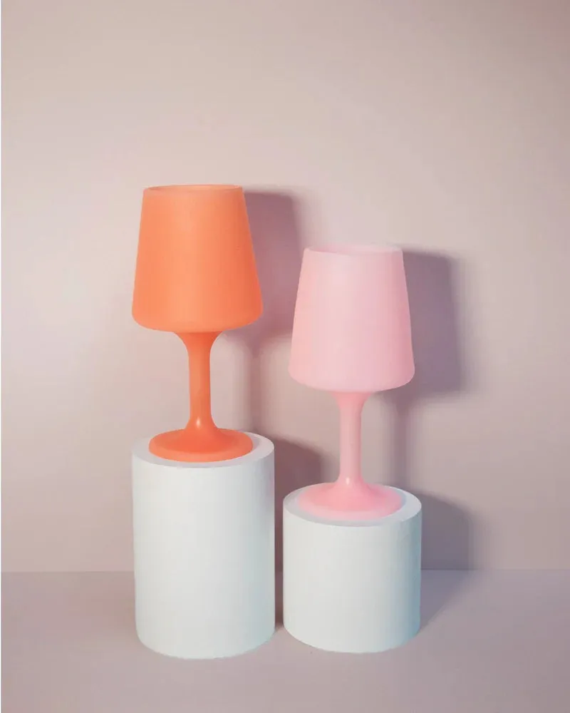 Porter Green Swep Silicone Glasses - Peach   Petal