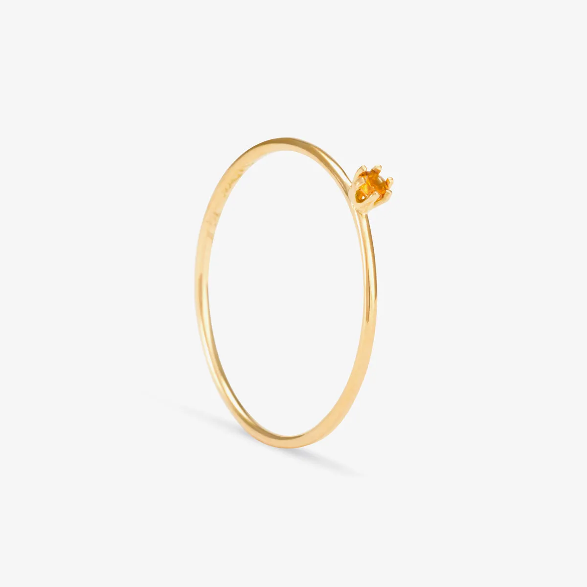R1601CT | Baby Citrine Ring