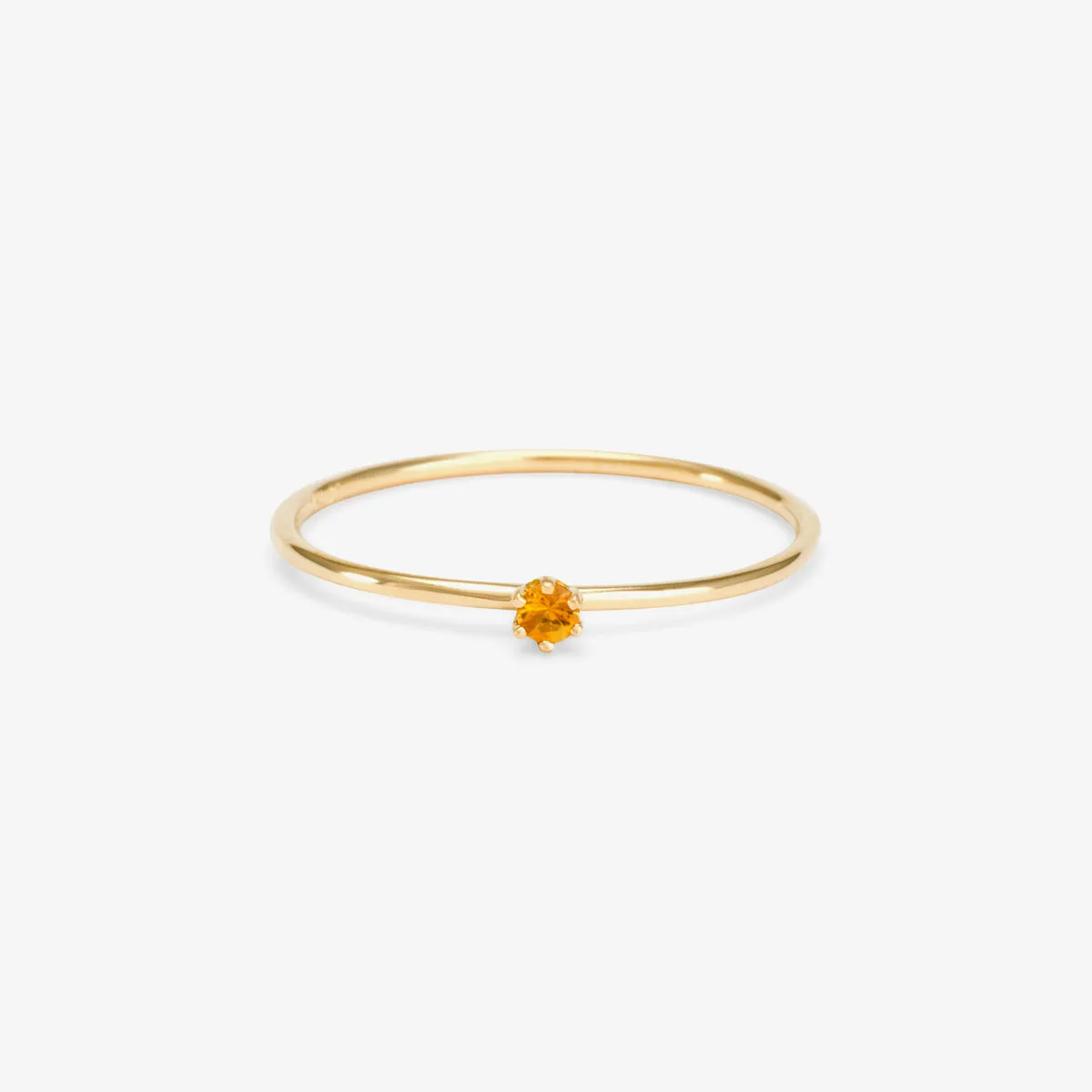 R1601CT | Baby Citrine Ring