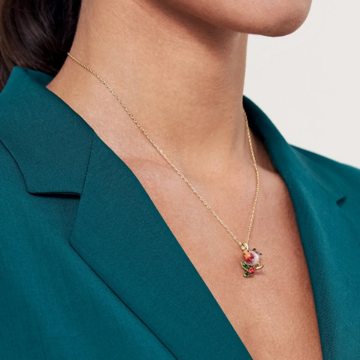 Robin necklace by Bill Skinner