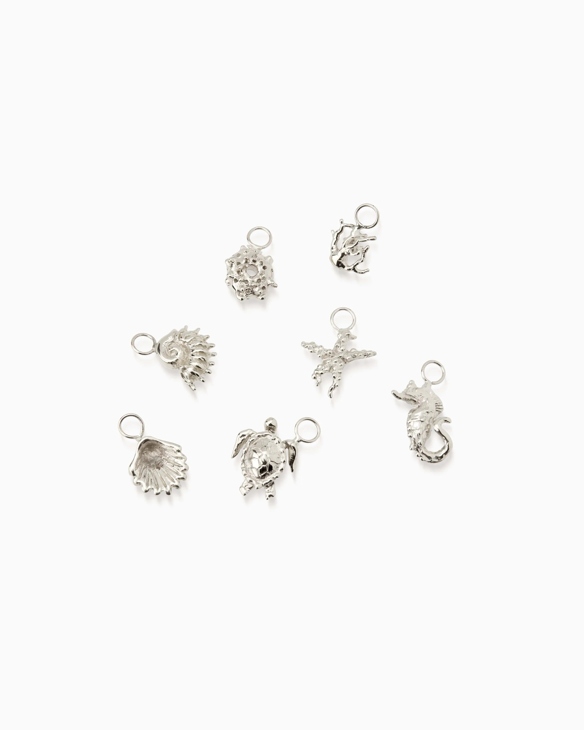Seahorse Earring | Silver