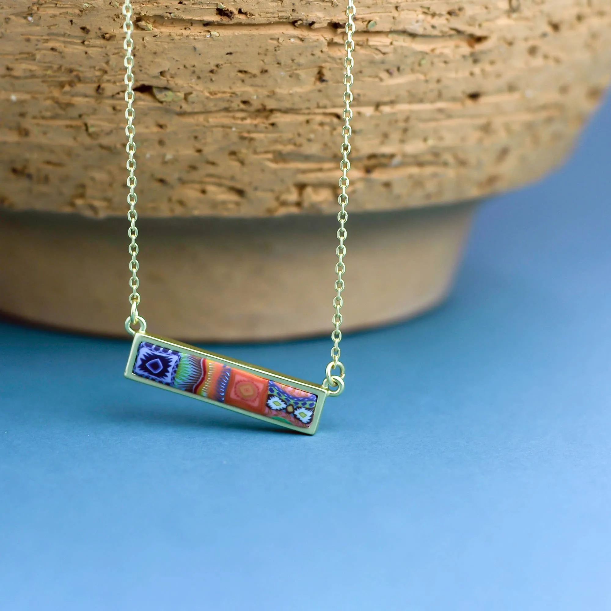 Sedona Sky Reversible Bar Necklace