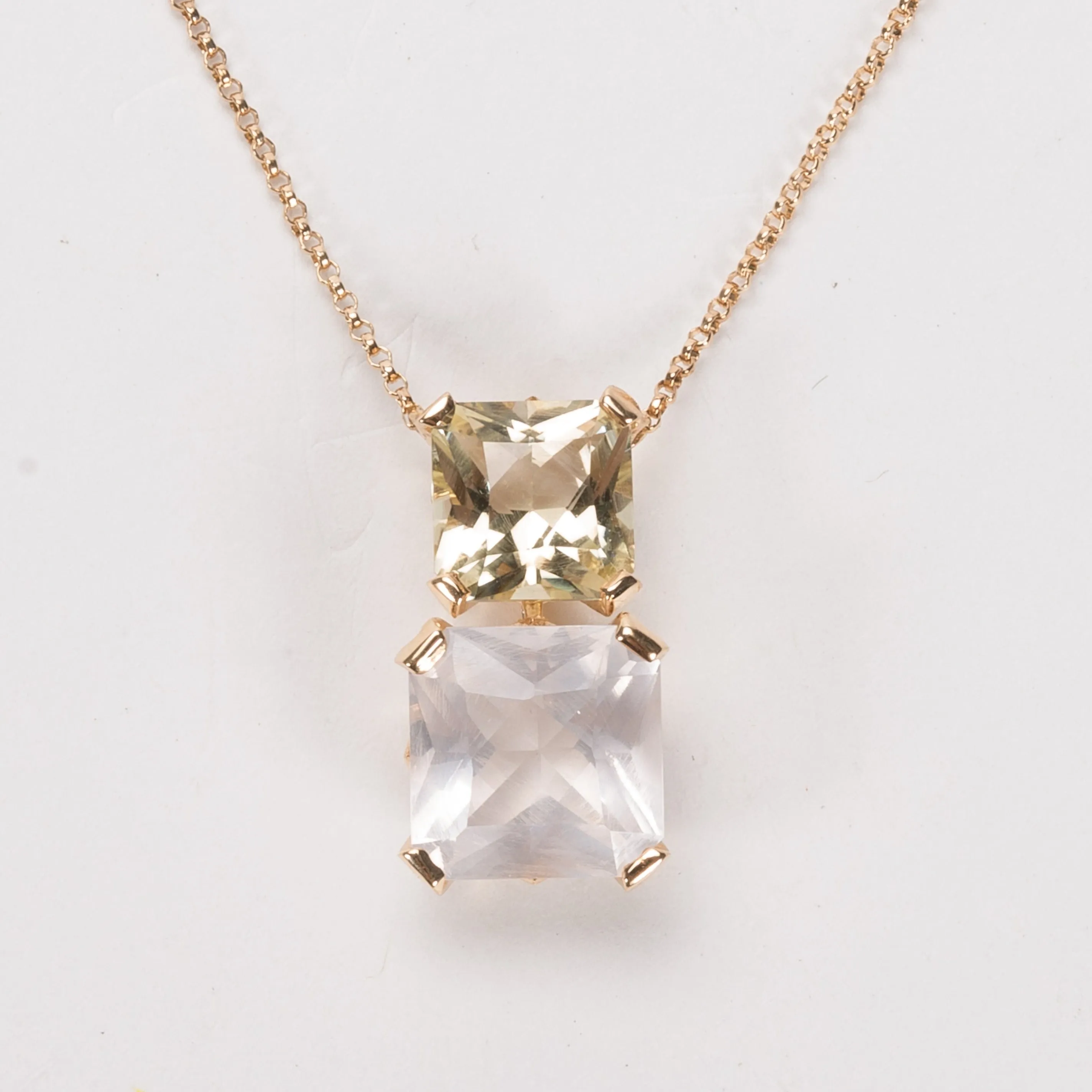 Sparkle Stargaze Asscher Necklace