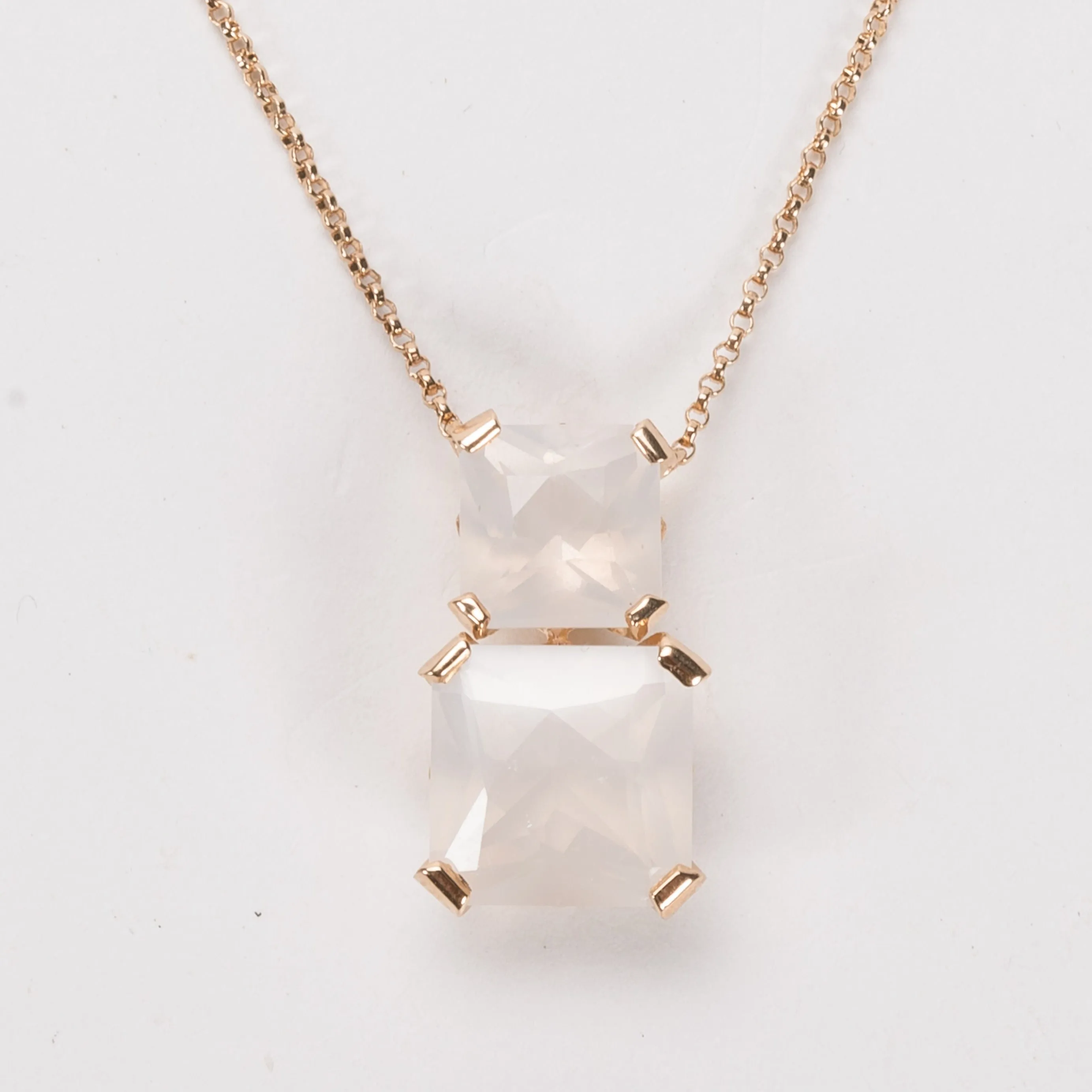 Sparkle Stargaze Asscher Necklace