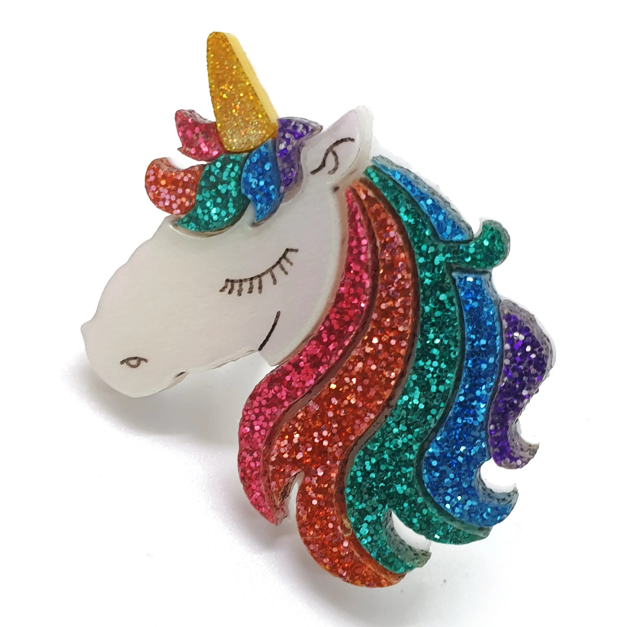 Spilla unicorno
