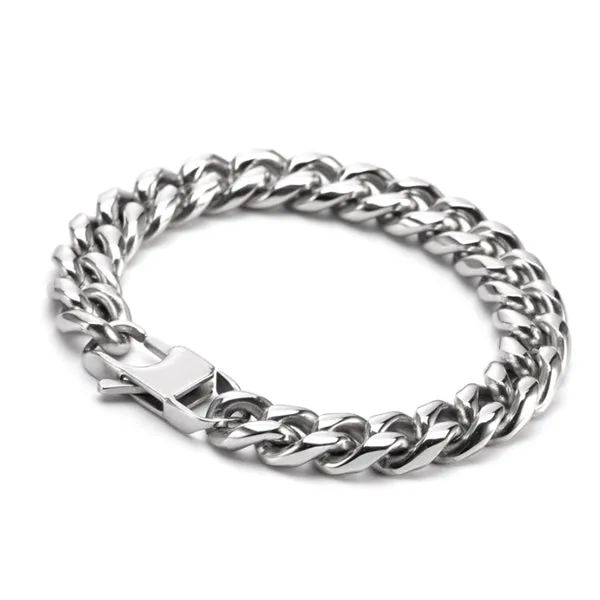 Stainless Steel Hip Hop Bracelet 不銹鋼嘻哈手鍊 KJBR16039