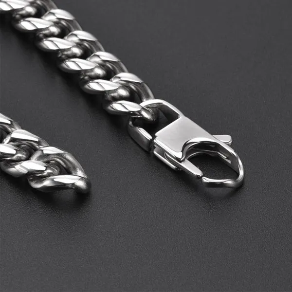 Stainless Steel Hip Hop Bracelet 不銹鋼嘻哈手鍊 KJBR16039