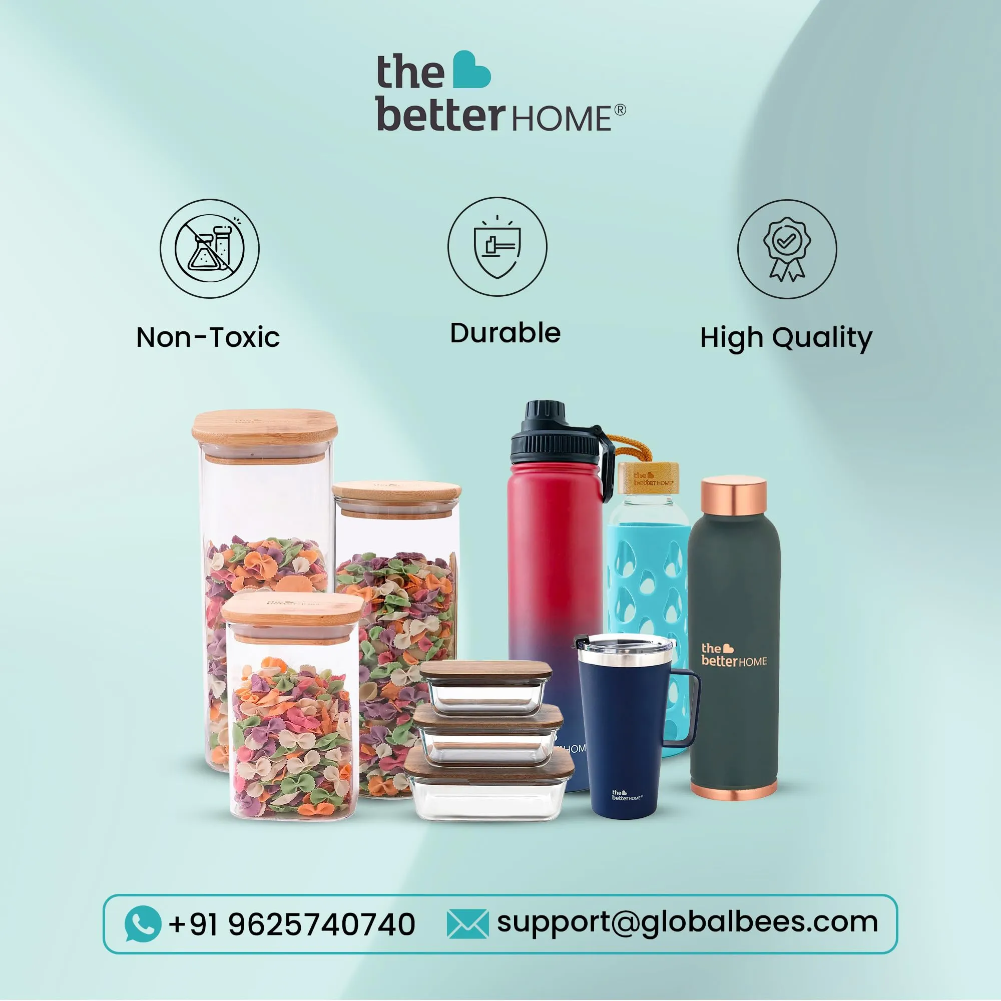 The Better Home Zest Juice Glasses Set of 2 (270ml Each) | Water Glasses | Cold Drink Glass | Lead Free Drinking Glasses | Kitchen Gift Items | Kaanch Ke Glass | Housewarming Gifts (Purple)