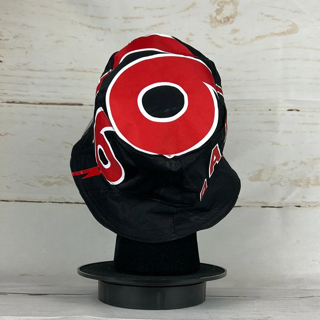 Toronto Raptors Upcycled NBA Jersey Bucket Hat