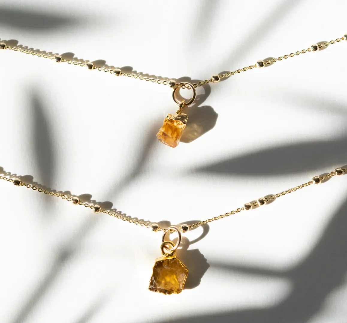 TS November Citrine Necklace